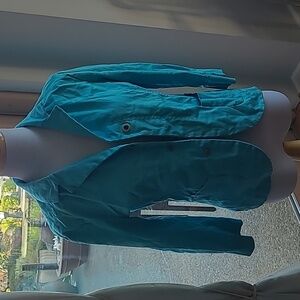 Diesel Blue Jacket Blazer With Stretch and Pockets Size M